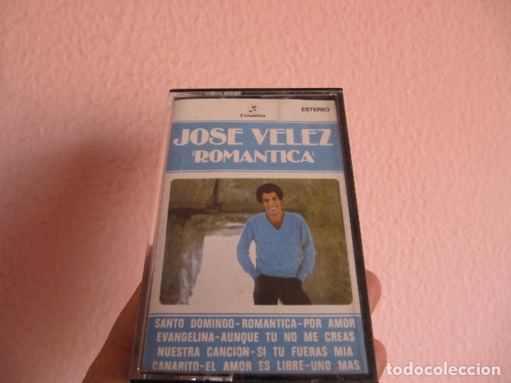 Casetes antiguos: JOSE VELEZ - ROMANTICA - Foto 1