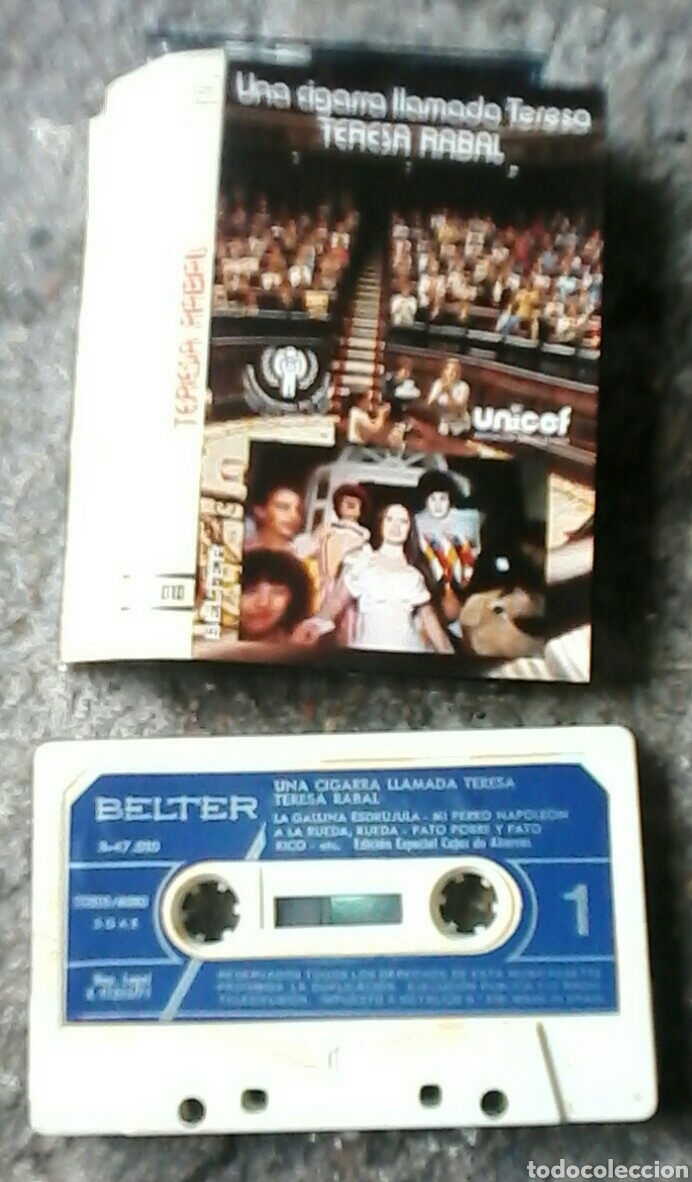 Casetes antiguos: Casette teresa rabal - Foto 1