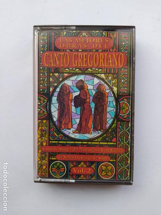 Cassettes Anciennes: LAS MEJORES OBRAS DEL CANTO GREGORIANO. SANTO DOMINGO DE SILOS. VOLUMEN 2. CASETE TDKCST35