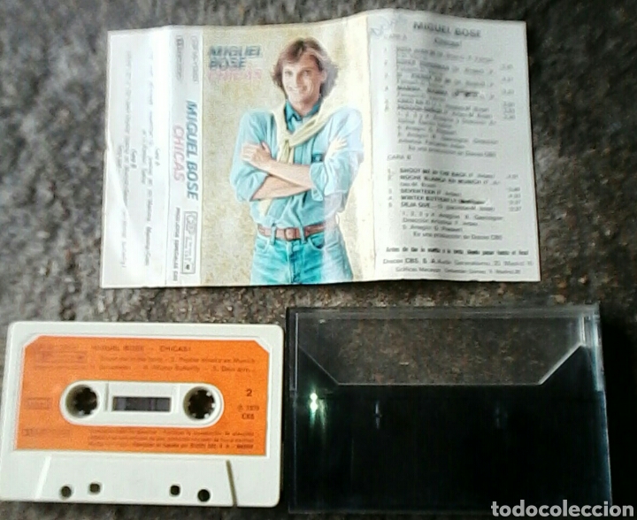 Casetes antiguos: Miguel bose chicas! cassette - Foto 1