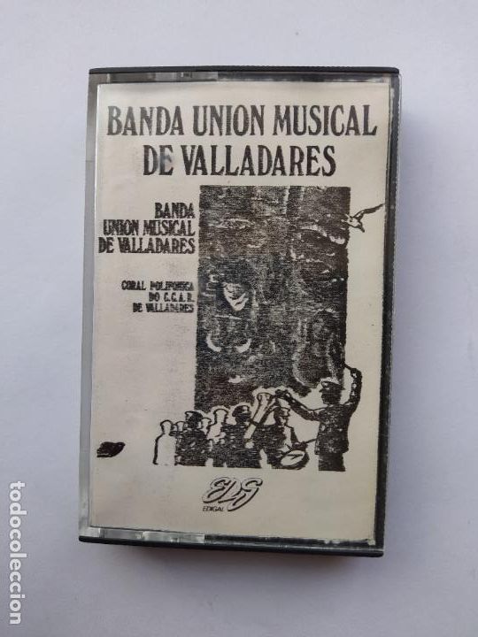 Cassetes antigas: BANDA UNION MUSICAL DE VALLADARES. CORAL. CASETE. TDKCST35
