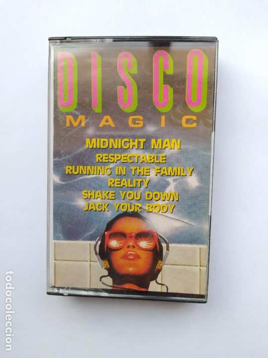 Old Cassettes: DISCO MAGIC. MIDNIGHT MAN. CASETE. TDKCST35