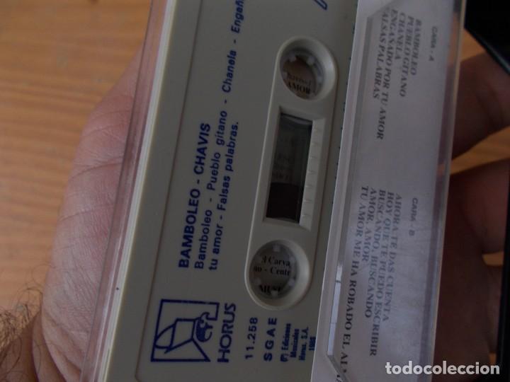 Casetes antiguos: ANTIGUO CASETTE LOS CHAVIS,BAMBOLEO - Foto 2