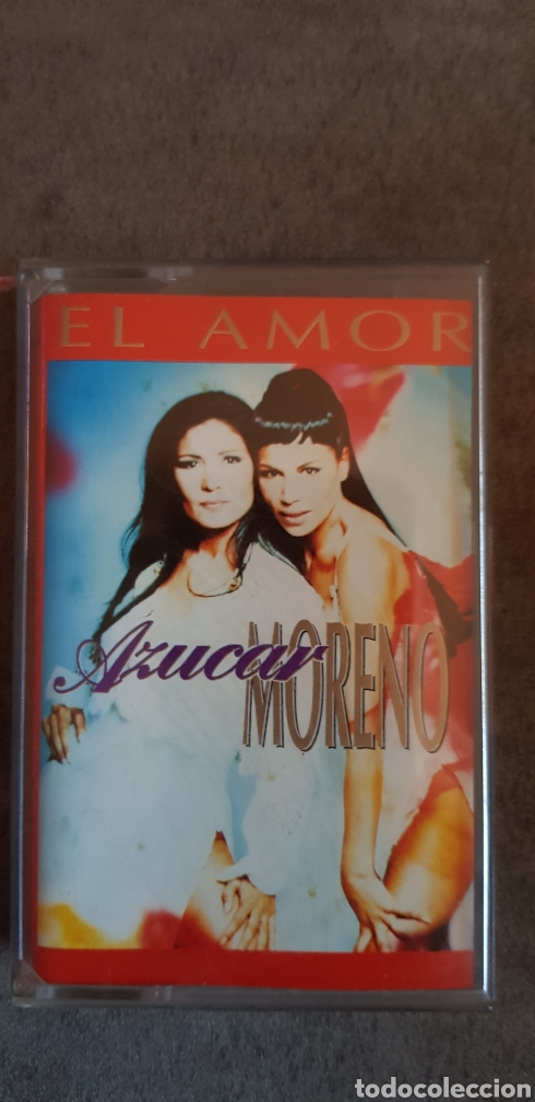 Casetes antiguos: Casete AZ&Uacute;CAR MORENO (EL AMOR) - Foto 1