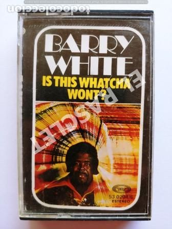 Casetes antiguos: CINTA DE CASSETTE - BARRY WHITE - - Foto 1