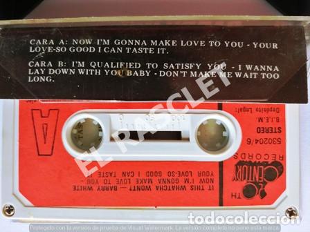 Casetes antiguos: CINTA DE CASSETTE - BARRY WHITE - - Foto 2