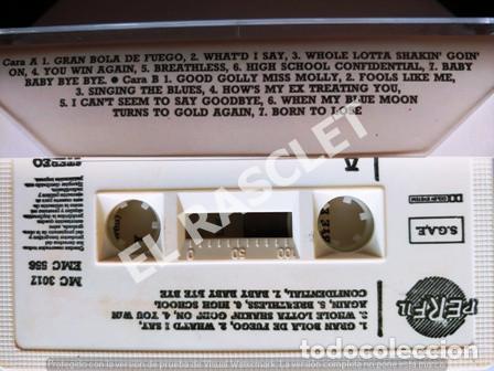 Casetes antiguos: CINTA DE CASSETTE - JERRY LEE LEWIS - - Foto 2