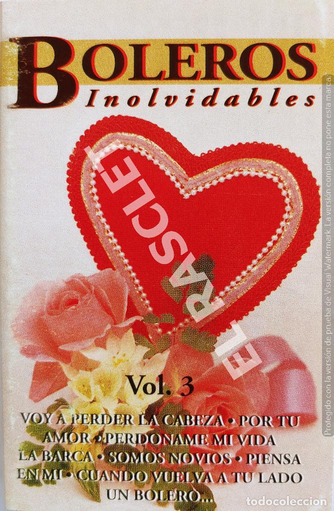 Casetes antiguos: CINTA CASSETTE DE : BOLEROS INOLVIDABLES - - Foto 1