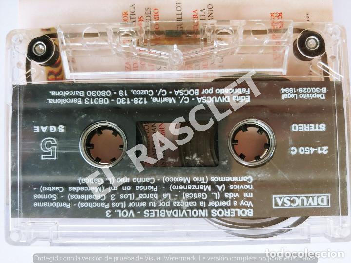 Casetes antiguos: CINTA CASSETTE DE : BOLEROS INOLVIDABLES - - Foto 2