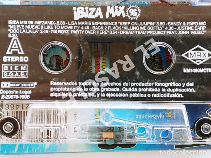 Casetes antiguos: CINTA CASSETTE DE : IBIZA MIX 96 - - Foto 2