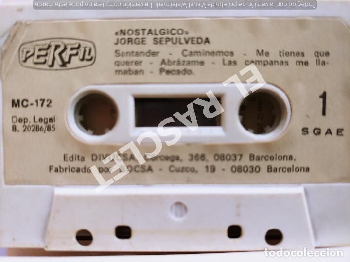 Casetes antiguos: CINTA CASSETTE DE : JORGE SEPULVEDA - - Foto 2