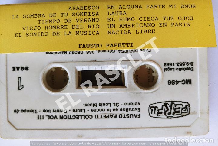 Casetes antiguos: CINTA CASSETTE DE : FAUSTO PAPETTI - - Foto 2