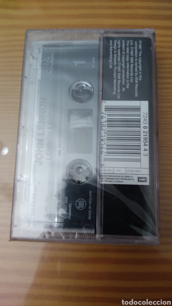 Casetes antiguos: Precintado ! Cassette de John Lennon &rdquo;Legend&rdquo; - Foto 2