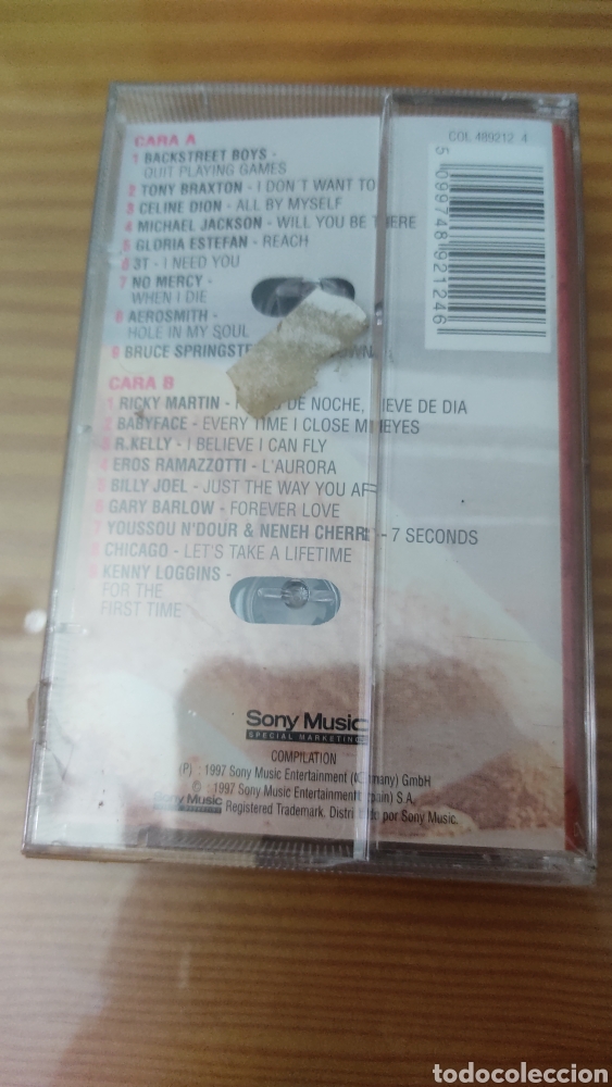 Casetes antiguos: Precintado ! Cassette de Rock Mantic 2,(Michael Jackson) - Foto 2
