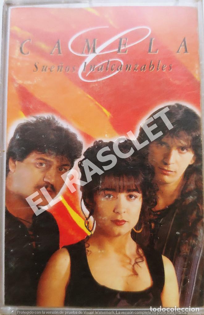 Casetes antiguos: CINTA CASSETTE DE :CAMELA - SUE&Ntilde;OS INALCANZABLES - Foto 1