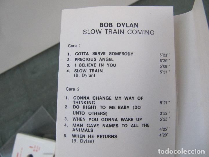 Casetes antiguos: BOB DYLAN - SLOW TRAIN COMING - Foto 2