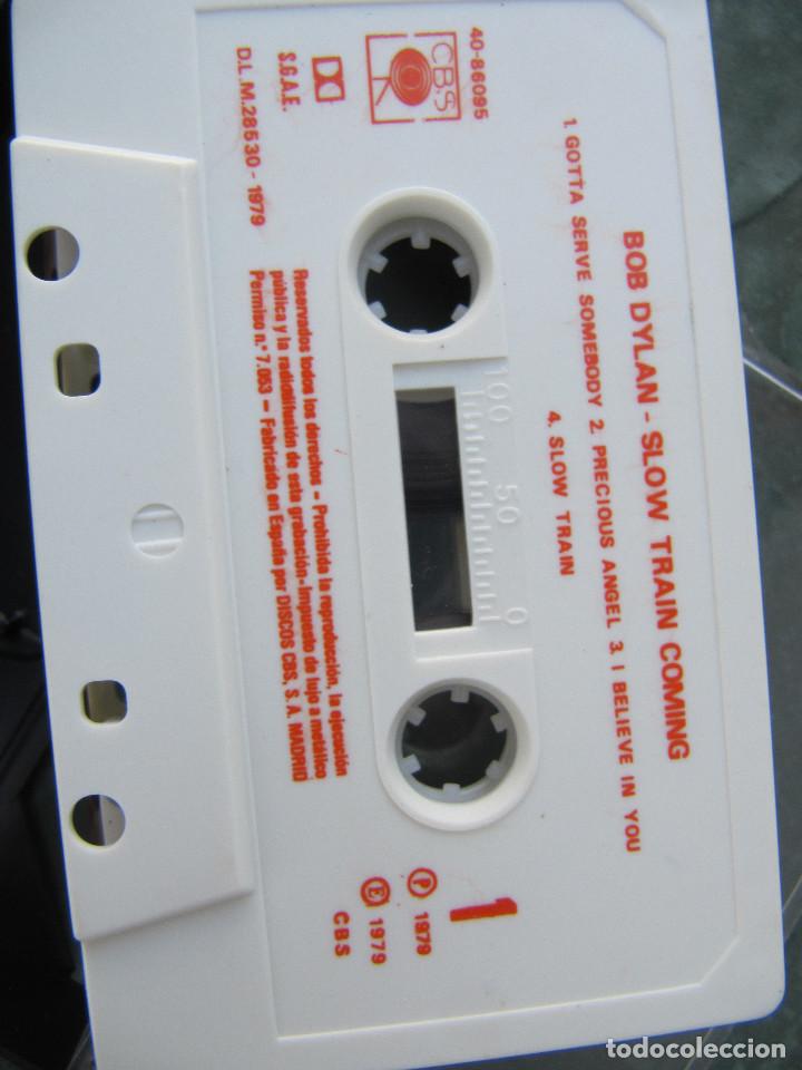 Casetes antiguos: BOB DYLAN - SLOW TRAIN COMING - Foto 4