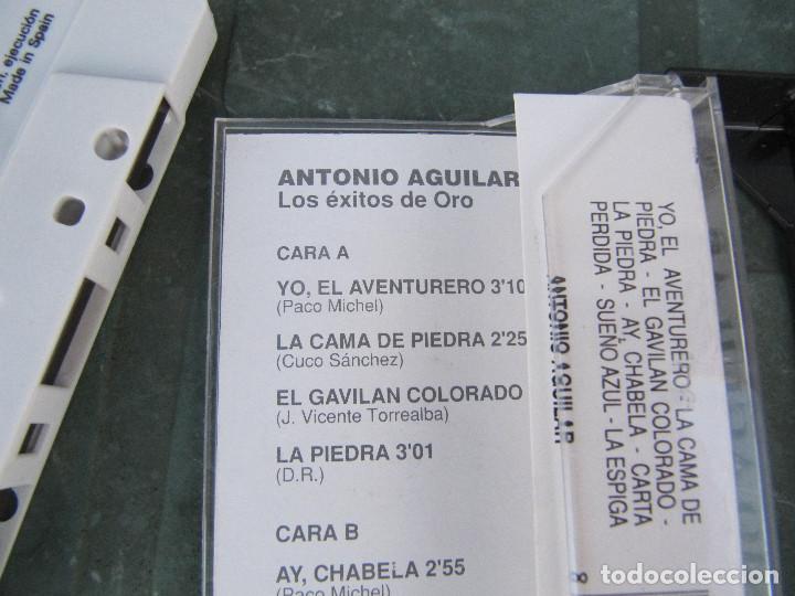 Casetes antiguos: ANTONIO AGUILAR - Exitos De Oro - Foto 2
