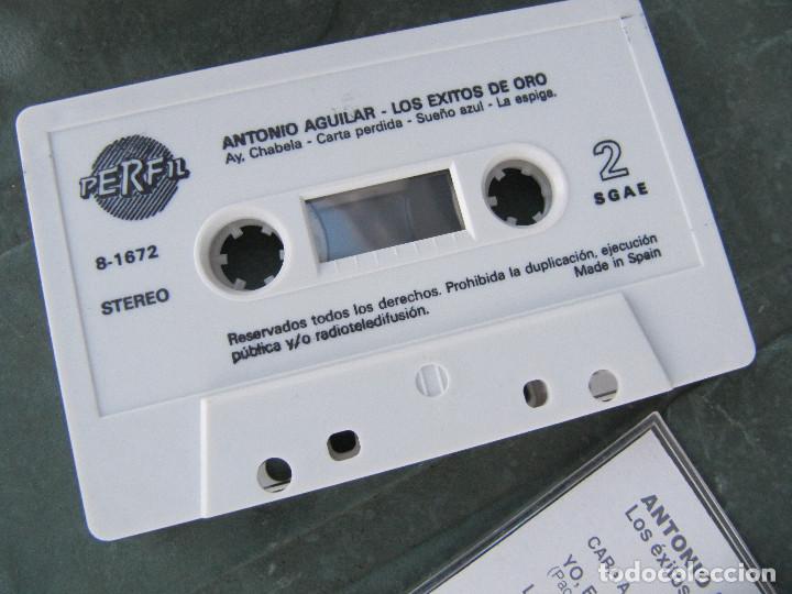 Casetes antiguos: ANTONIO AGUILAR - Exitos De Oro - Foto 4