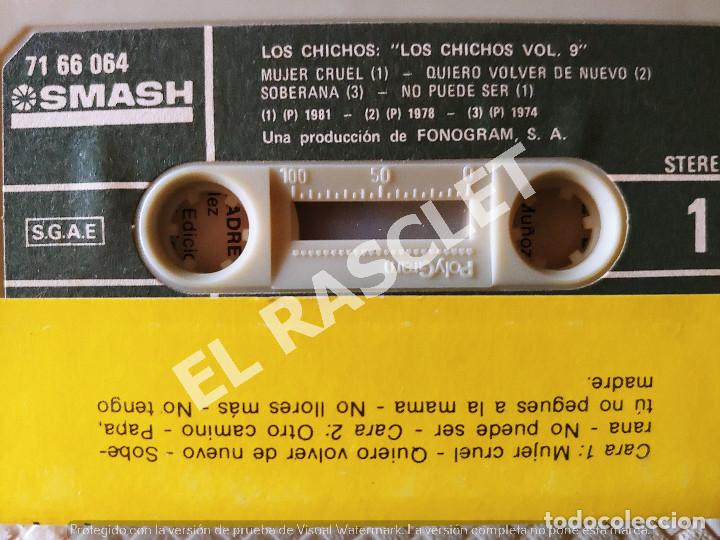 Casetes antiguos: CINTA CASSETTE DE : LOS CHICHOS - MUJER CRUEL - Foto 2
