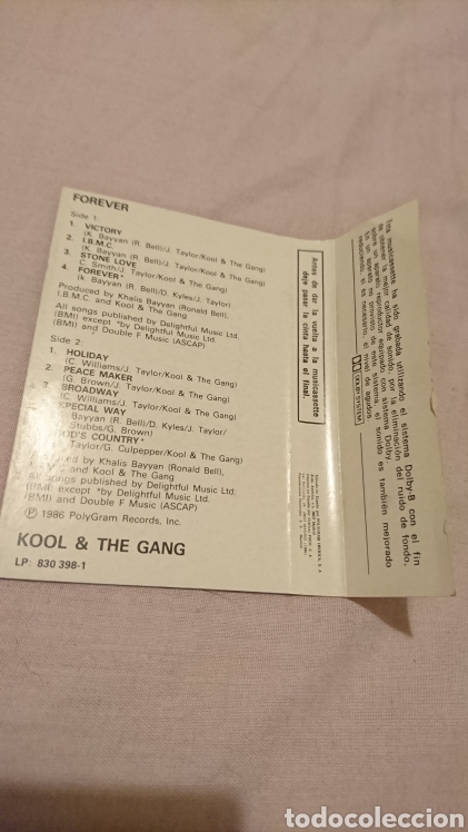 Casetes antiguos: Kool & The Gang - Forever - Foto 6