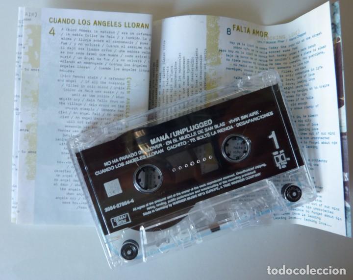 Casetes antiguos: MANA // UNPLUGGED // 1999 // CASETE - Foto 2
