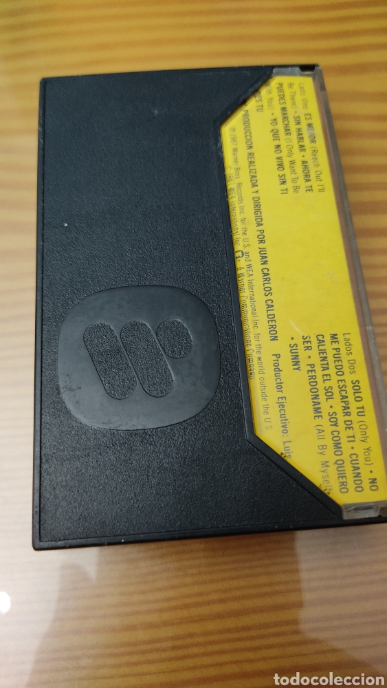 Casetes antiguos: cassette de Luis Miguel &rdquo;Soy Como Quiero Ser&rdquo; - Foto 3