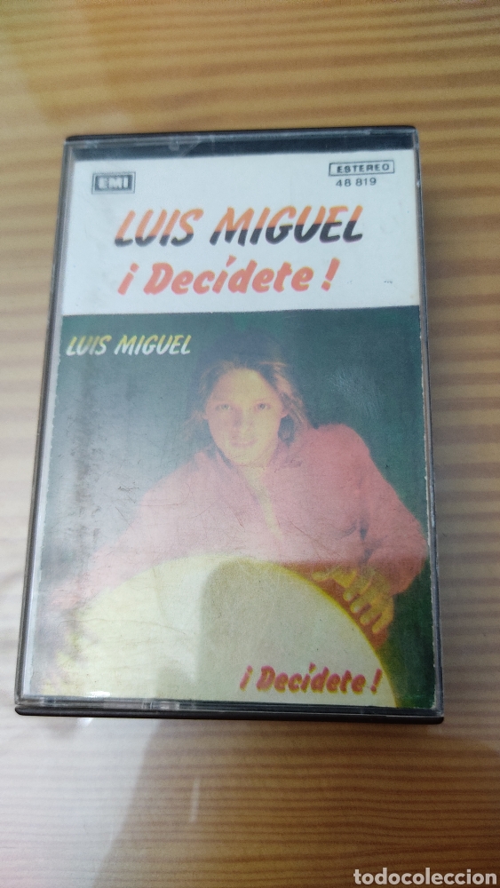 Casetes antiguos: cassette de Luis Miguel &rdquo; Decidete&rdquo; - Foto 1