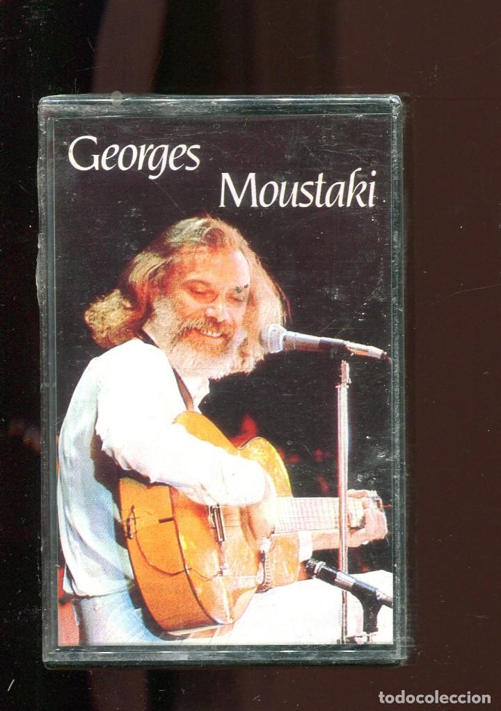 Casetes antiguos: Georges moustaki. casete exitos. precintado - Foto 1