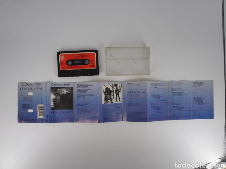 Casetes antiguos: Cassette Cinta Supertramp FREE as a bird - Foto 2
