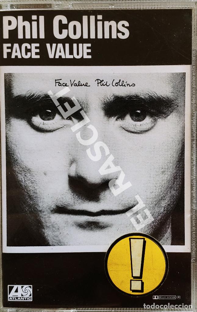 Casetes antiguos: CINTA CASSETTE DE : PHIL COLLINS - FACE VALUE - Foto 1