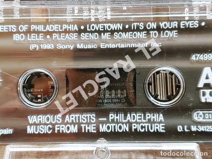 Casetes antiguos: CINTA CASSETTE DE :PHILADELPHIA - Foto 2