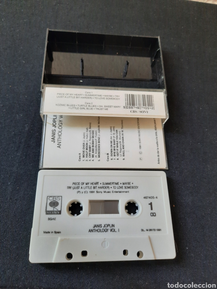 Casetes antiguos: Janis Joplin Anthology casete - Foto 2