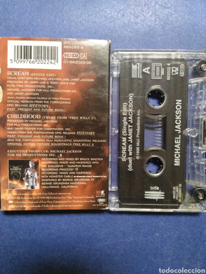 Casetes antiguos: Michael Jackson scream - Foto 2