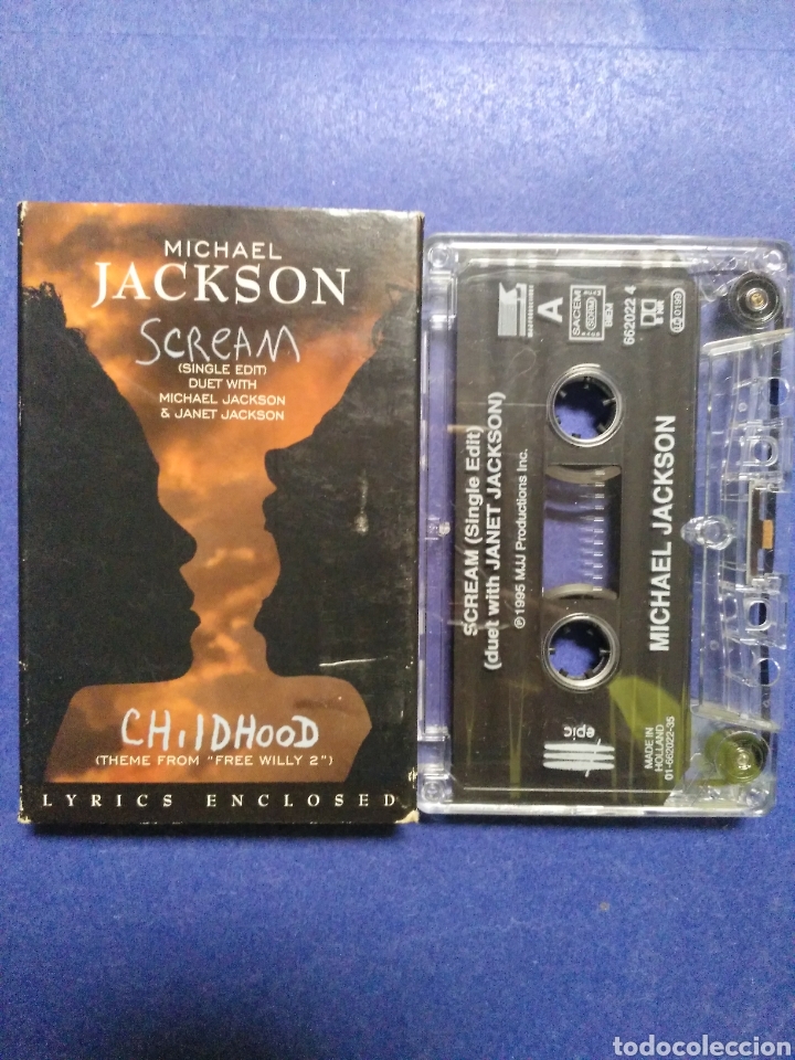 Casetes antiguos: Michael Jackson scream - Foto 1