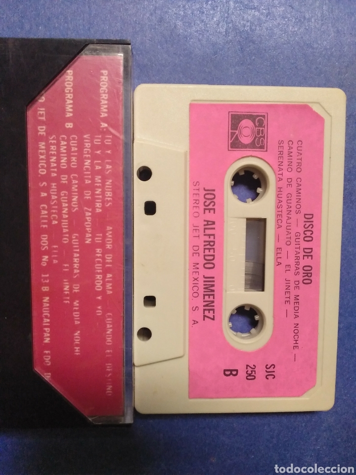 Casetes antiguos: Jos&eacute; Alfredo Jim&eacute;nez - Foto 2