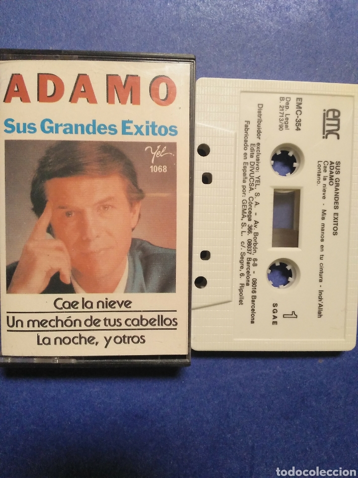 Casetes antiguos: Adamo &eacute;xitos - Foto 1