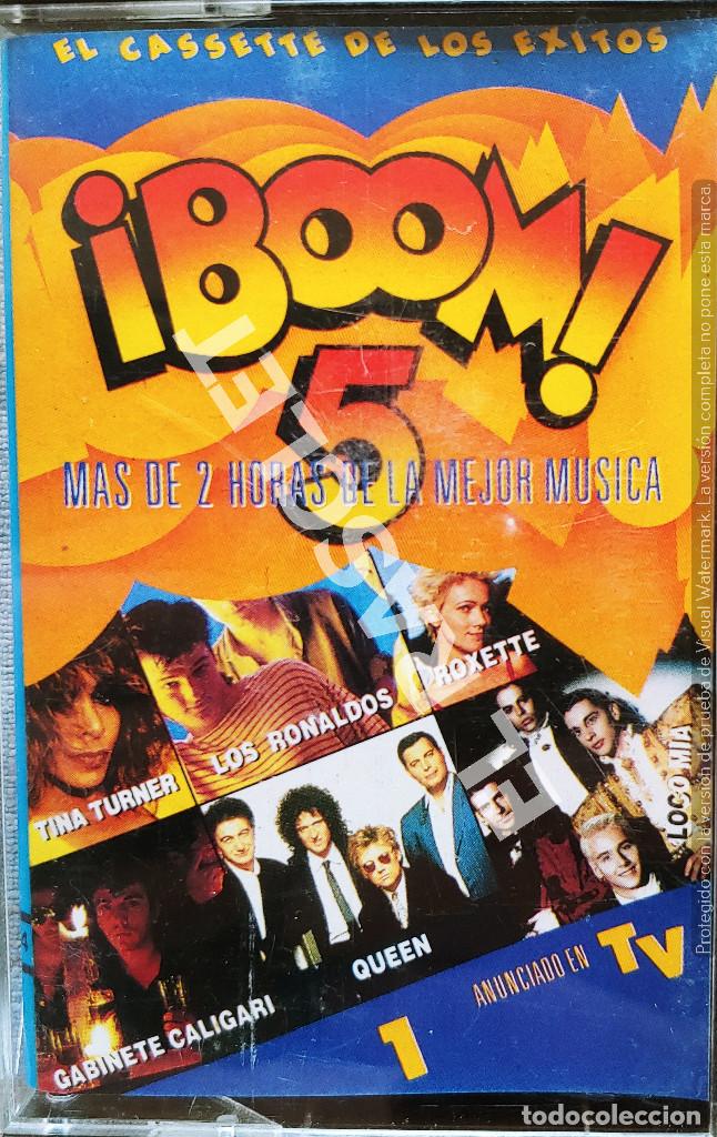 Casetes antiguos: CINTA CASSETTE DE : &iexcl;BOOM! 5 - Foto 1
