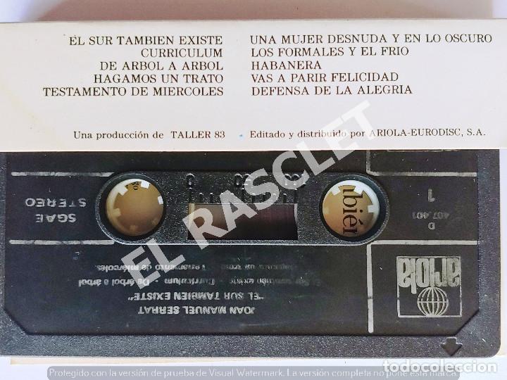 Casetes antiguos: CASETTE - SERRAT - EL SUR TAMBIEN EXISTE - - Foto 2