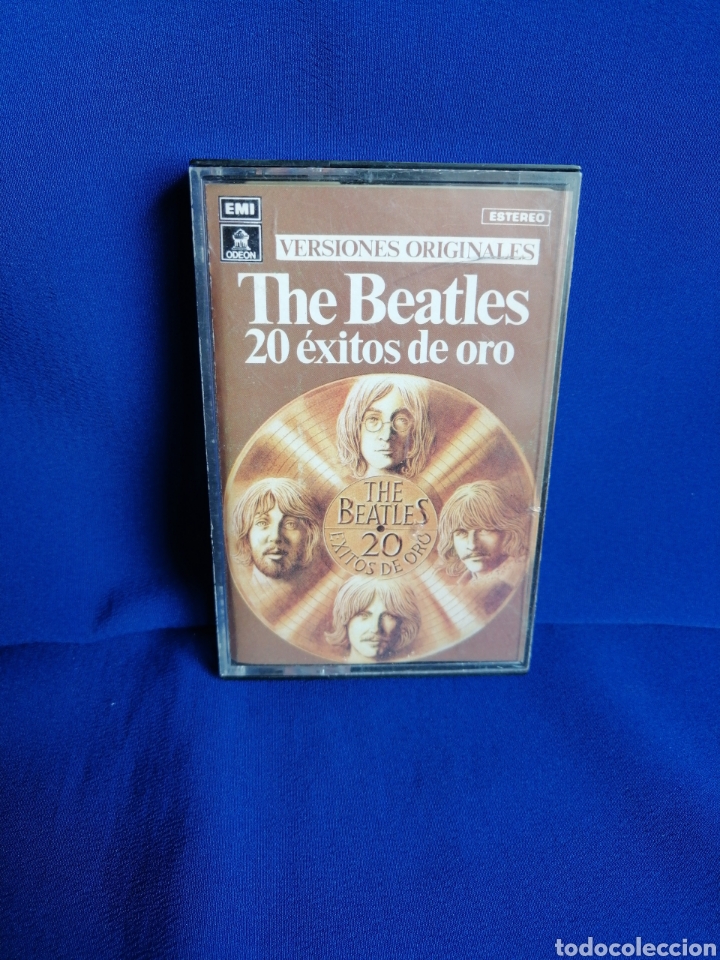 Casetes antiguos: THE BEATLES 20 EXITOS DE ORO - Foto 1
