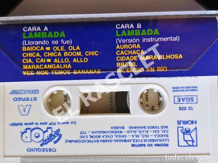 Casetes antiguos: CASETTE DE - LAMBADA + 12 SUPER EXISTOS - Foto 2