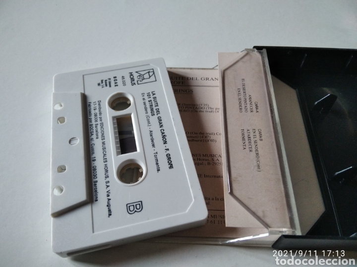 Casetes antiguos: Cinta casette la suite del Gran ca&ntilde;on 101 strings - Foto 3