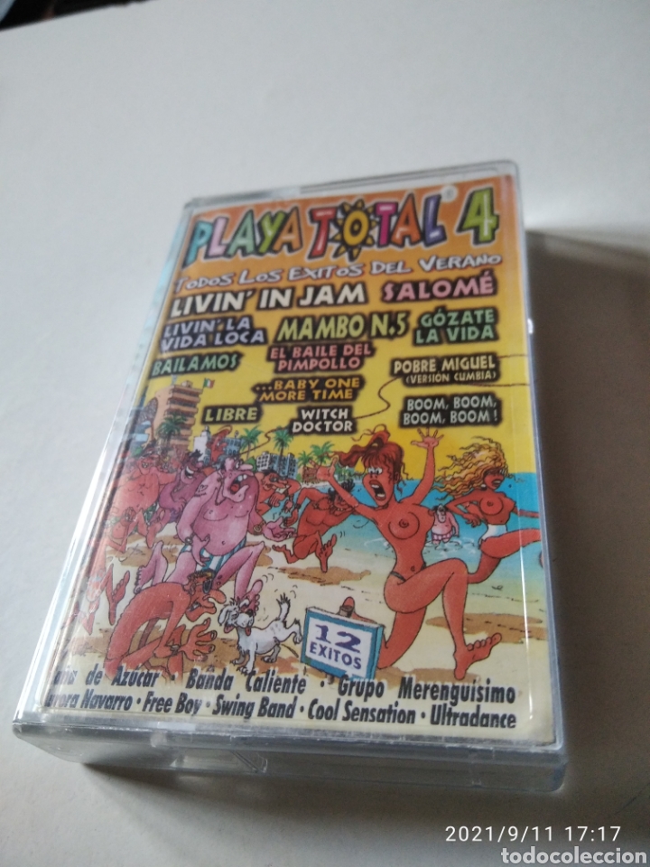 Casetes antiguos: Casette playa total 4 - Foto 1