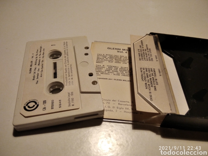 Casetes antiguos: Casette Glenn miller orquesta - Foto 2