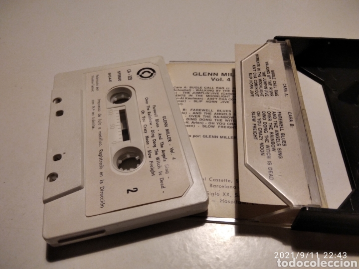 Casetes antiguos: Casette Glenn miller orquesta - Foto 3