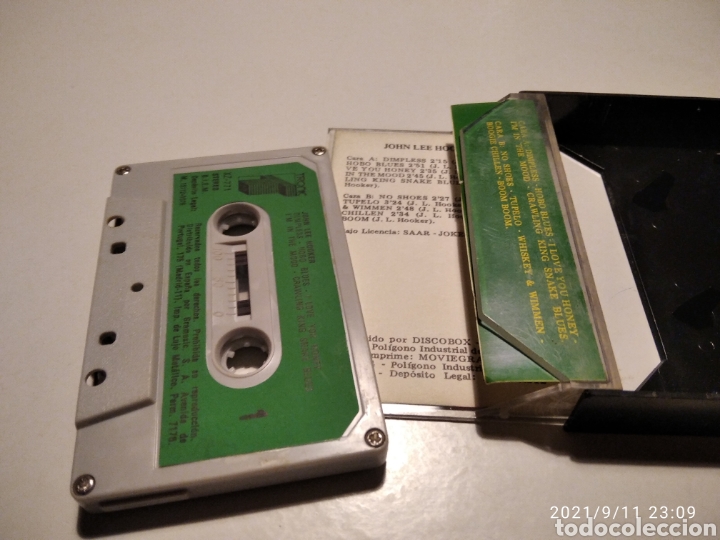 Casetes antiguos: Casette john lee Hooker - Foto 3