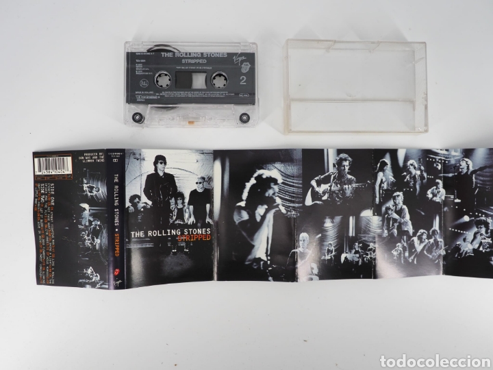 Casetes antiguos: THE ROLLING STONES- STRIPPED - Foto 2
