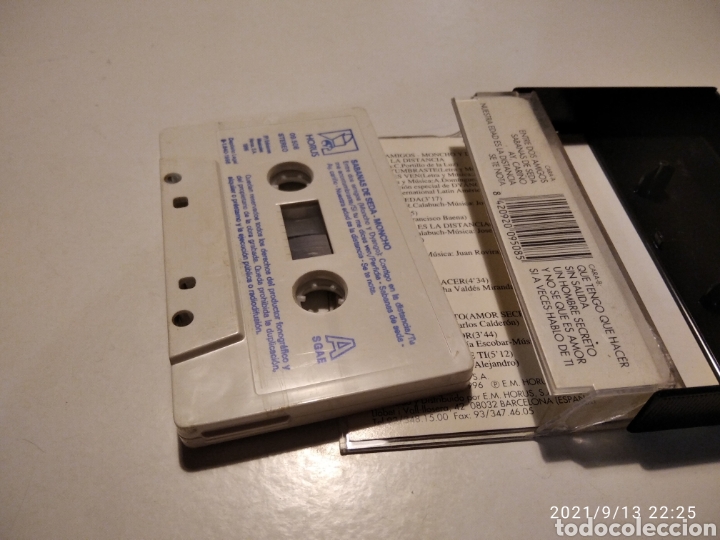 Casetes antiguos: Cinta casette Moncho sabanas de seda - Foto 3