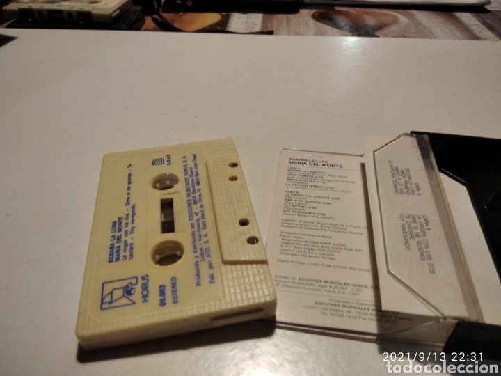 Casetes antiguos: Cinta casette Mar&iacute;a del Monte - Foto 2