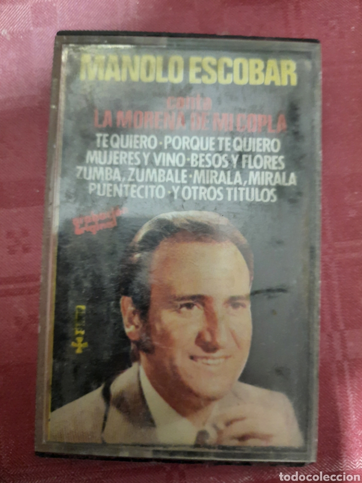 Casetes antiguos: Manolo Escobar canta la morena de mi copla casete